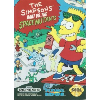 Sega Genesis The Simpsons: Bart vs. the Space Mutants Pre-Played - GEN